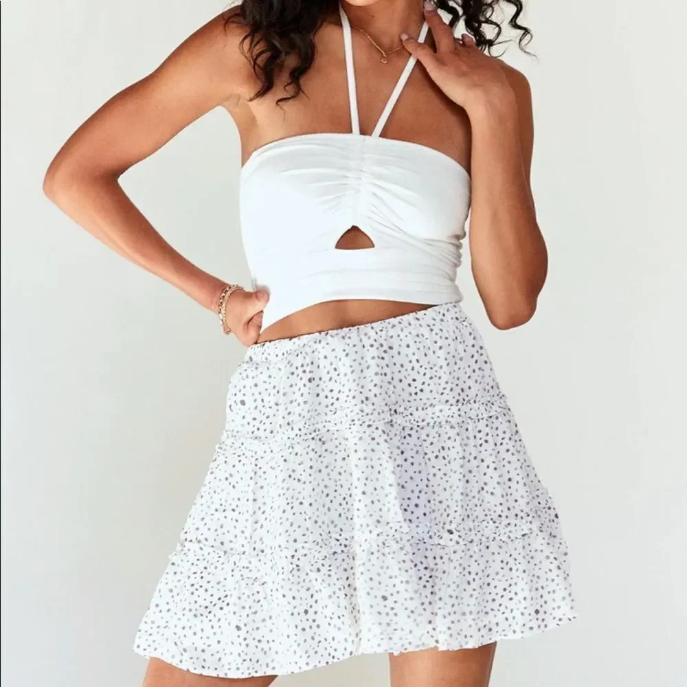 Princess‎ Polly Rasmus Dot Mini Skirt